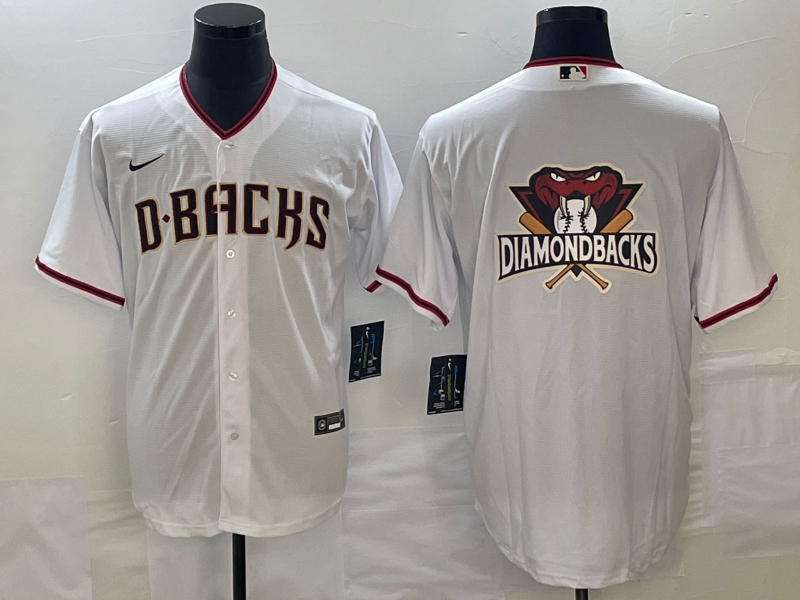 Men's Arizona Diamondbacks White Team Jersey